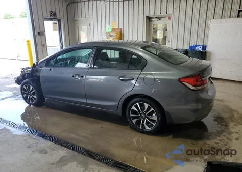 2013 Honda Civic Ex из США, поврежденный, VIN 19XFB2F86DE258274